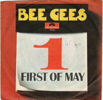 Bee Gees - First of may + Lamplight (Vinylsingle)