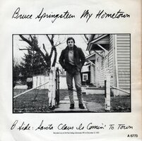 Bruce Springsteen - My hometown + Santa claus is coming to town (Vinylsingle)