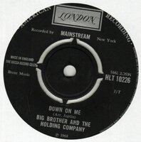 Big Brother - Down on me + Call on me (Vinylsingle)