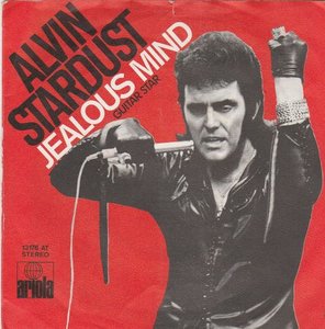 Alvin Stardust - Jealous mind + Guitar star (Vinylsingle)