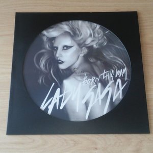 LP Picture Disc Cover (Black) - 10 pieces